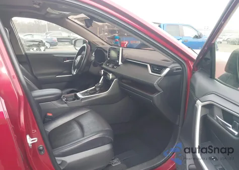 2019 Toyota Rav4 Hybrid Limited из США, поврежденный, VIN JTMDWRFV5KD504711